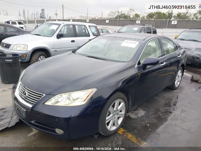 JTHBJ46G592318455 2009 Lexus Es 350