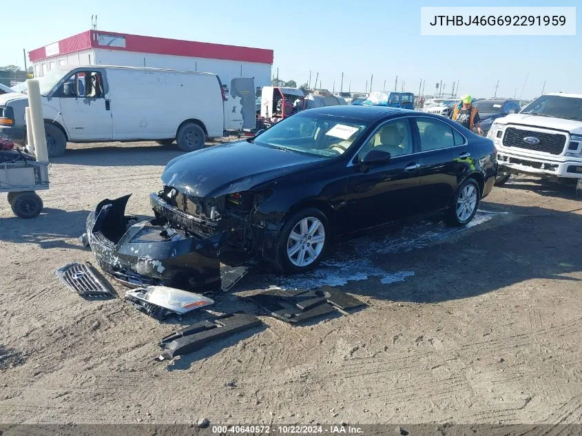 2009 Lexus Es 350 VIN: JTHBJ46G692291959 Lot: 40640572