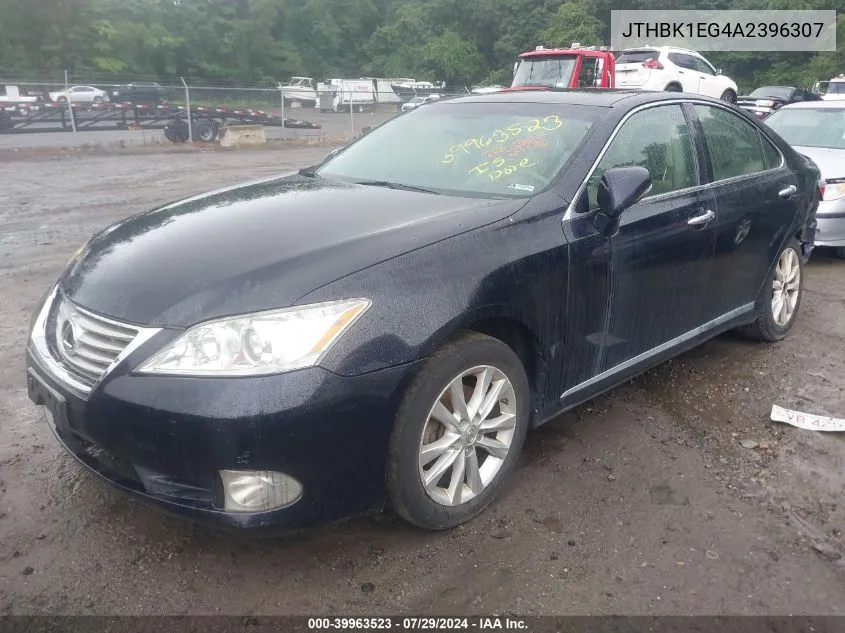 2010 Lexus Es 350 VIN: JTHBK1EG4A2396307 Lot: 39963523