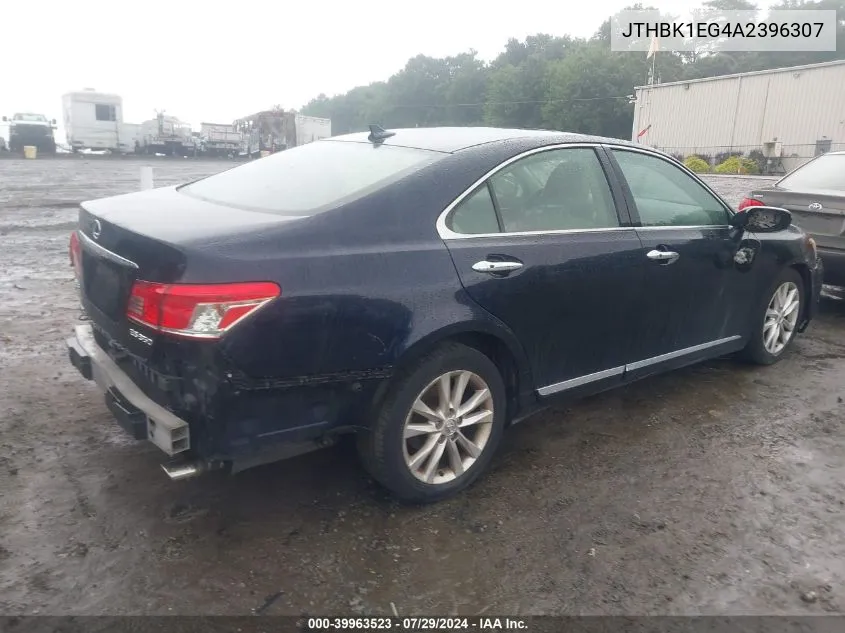 JTHBK1EG4A2396307 2010 Lexus Es 350