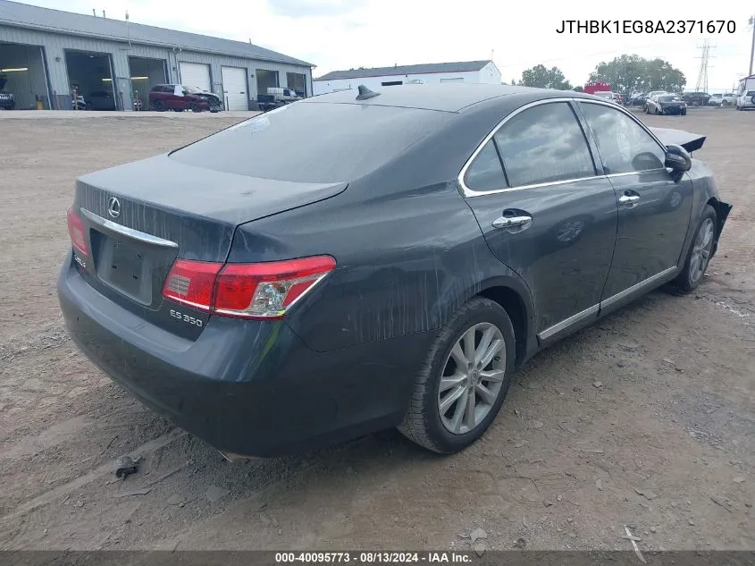 JTHBK1EG8A2371670 2010 Lexus Es 350