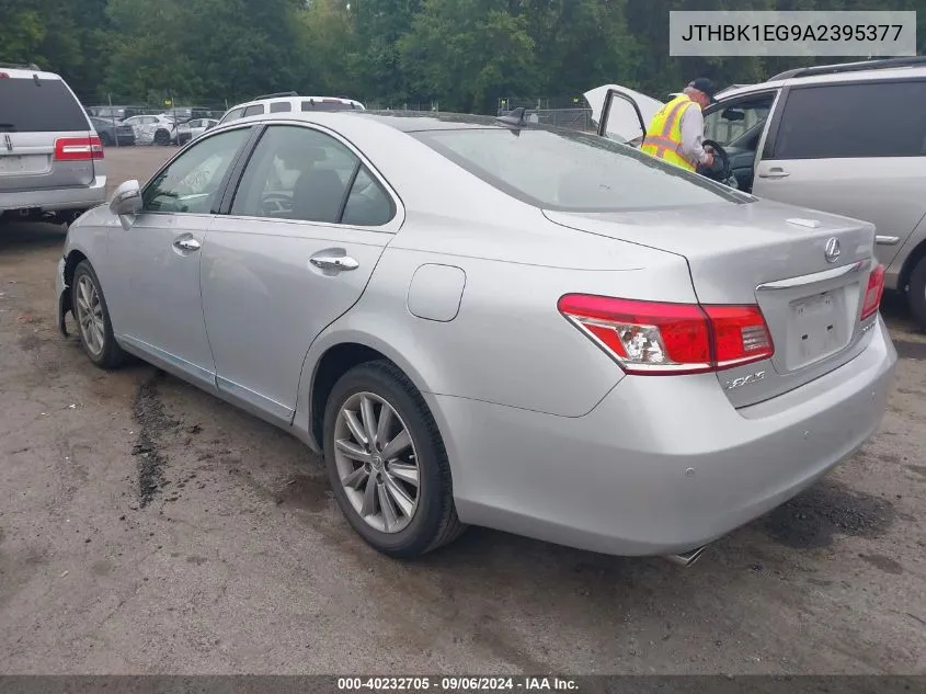 2010 Lexus Es 350 VIN: JTHBK1EG9A2395377 Lot: 40232705