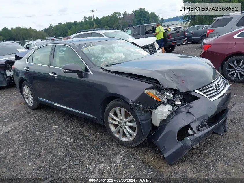 2010 Lexus Es 350 VIN: JTHBK1EG7A2368632 Lot: 40451325