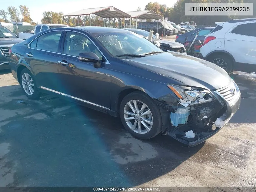 2010 Lexus Es 350 VIN: JTHBK1EG9A2399235 Lot: 40712420