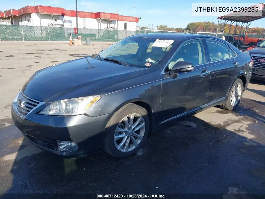 2010 Lexus Es 350 VIN: JTHBK1EG9A2399235 Lot: 40712420