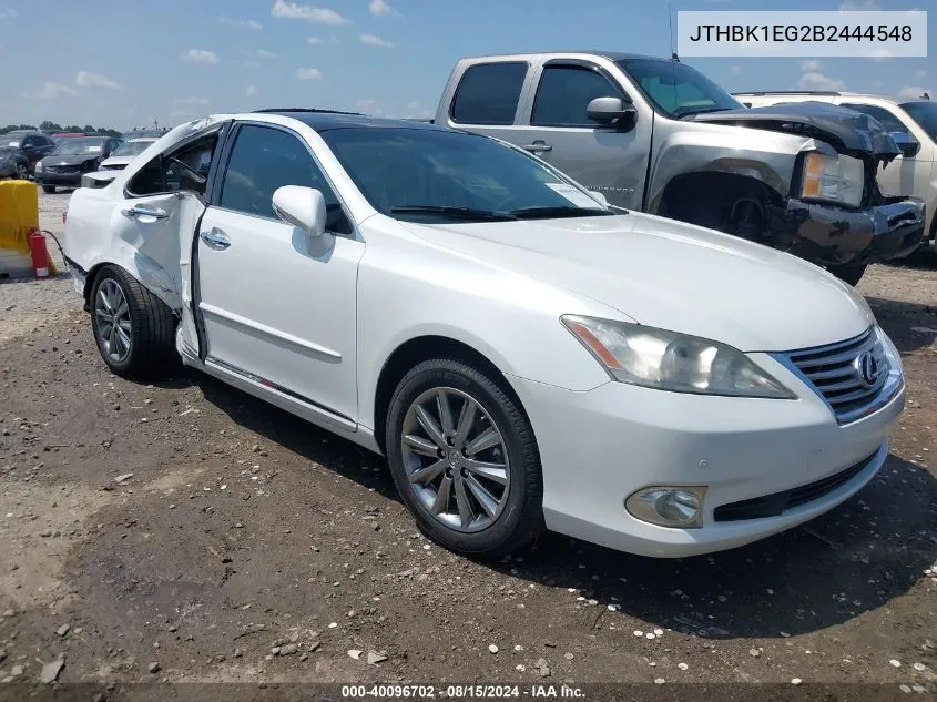 2011 Lexus Es 350 VIN: JTHBK1EG2B2444548 Lot: 40096702