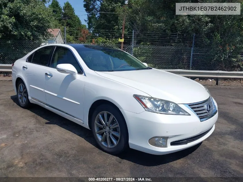 JTHBK1EG7B2462902 2011 Lexus Es 350