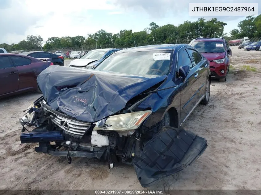 JTHBK1EG9C2487964 2012 Lexus Es 350