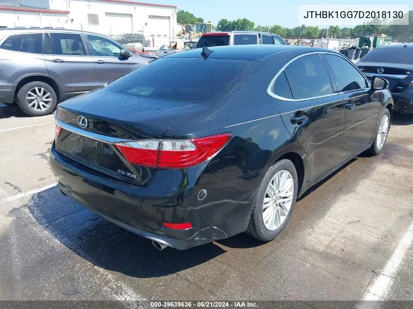 JTHBK1GG7D2018130 2013 Lexus Es 350