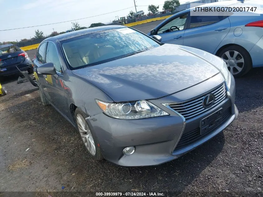 JTHBK1GG7D2001747 2013 Lexus Es 350