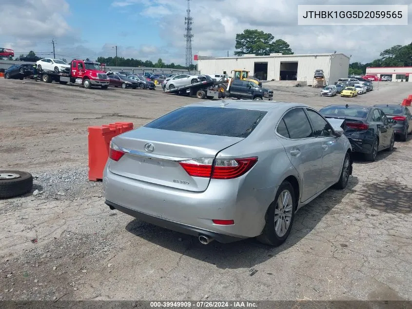 2013 Lexus Es 350 350 VIN: JTHBK1GG5D2059565 Lot: 39949909