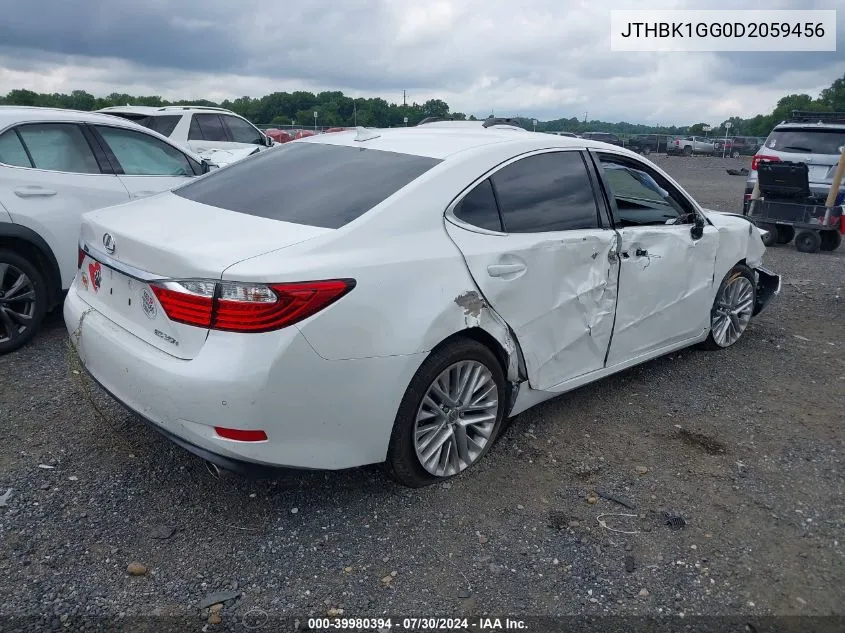 JTHBK1GG0D2059456 2013 Lexus Es 350