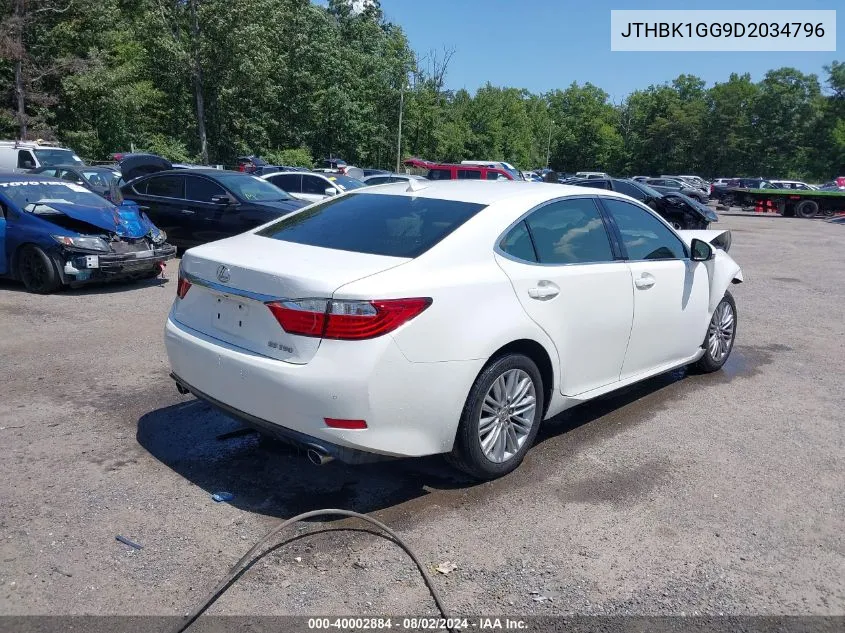 2013 Lexus Es 350 VIN: JTHBK1GG9D2034796 Lot: 40002884