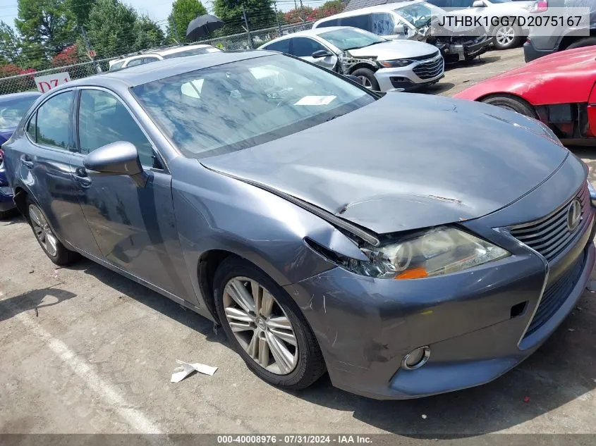 JTHBK1GG7D2075167 2013 Lexus Es 350