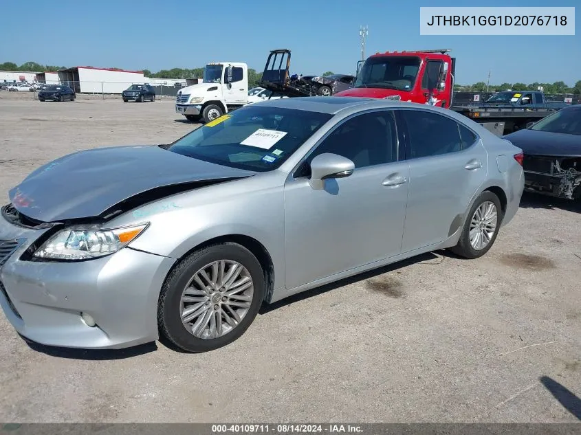 2013 Lexus Es 350 VIN: JTHBK1GG1D2076718 Lot: 40109711