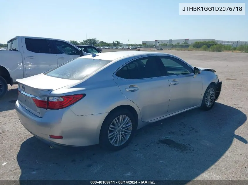 2013 Lexus Es 350 VIN: JTHBK1GG1D2076718 Lot: 40109711