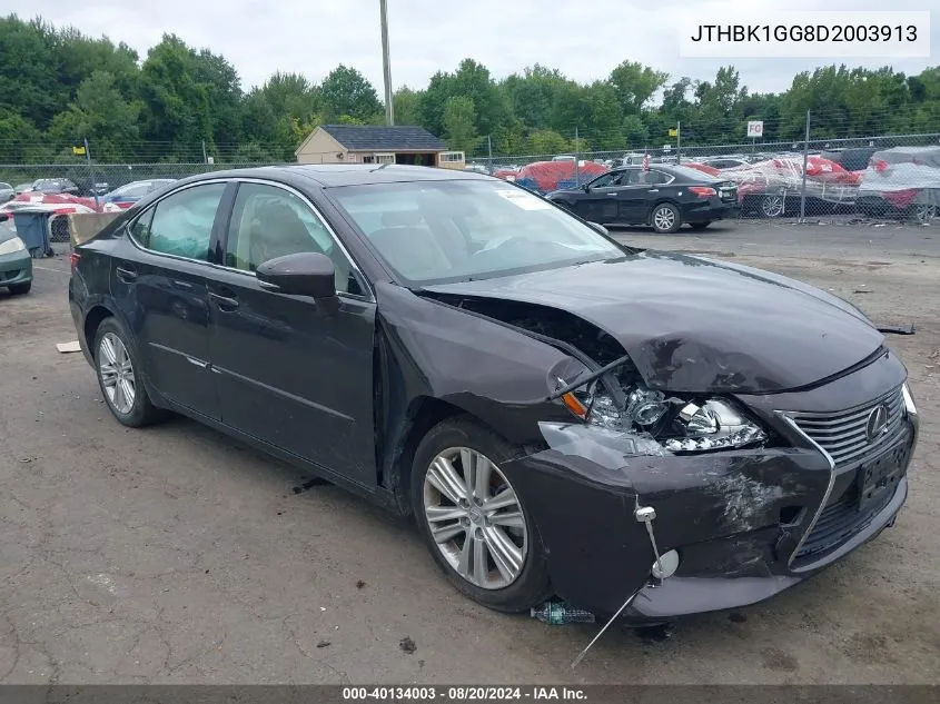 2013 Lexus Es 350 VIN: JTHBK1GG8D2003913 Lot: 40134003