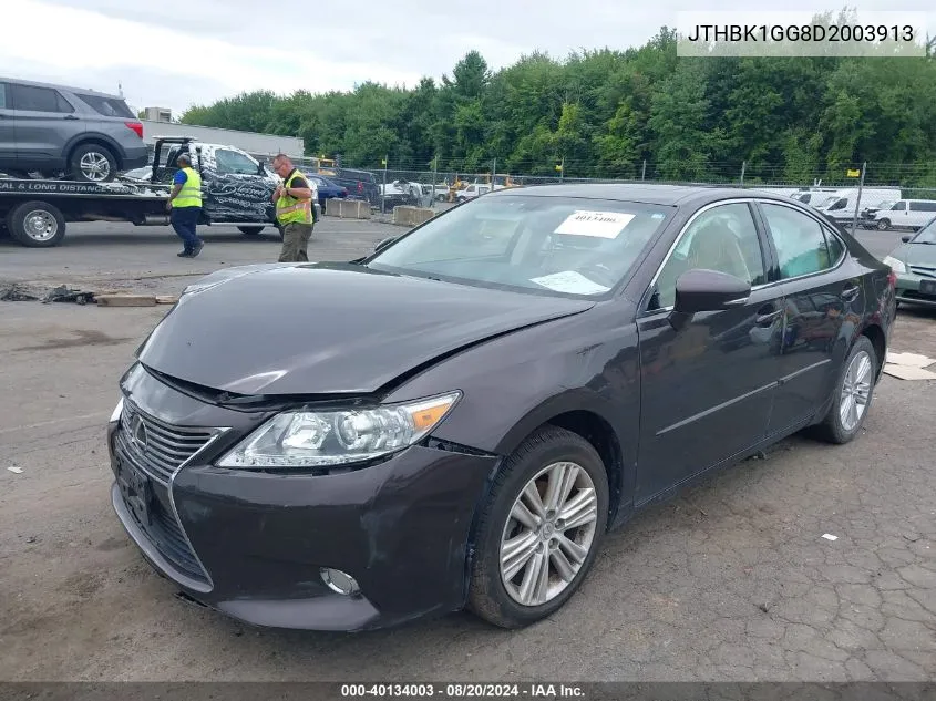 JTHBK1GG8D2003913 2013 Lexus Es 350