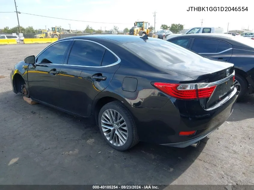 2013 Lexus Es 350 VIN: JTHBK1GG1D2046554 Lot: 40185254