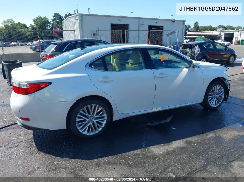 2013 Lexus Es 350 VIN: JTHBK1GG6D2047862 Lot: 40230540