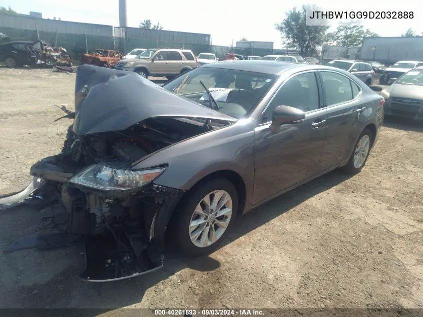 JTHBW1GG9D2032888 2013 Lexus Es 300H