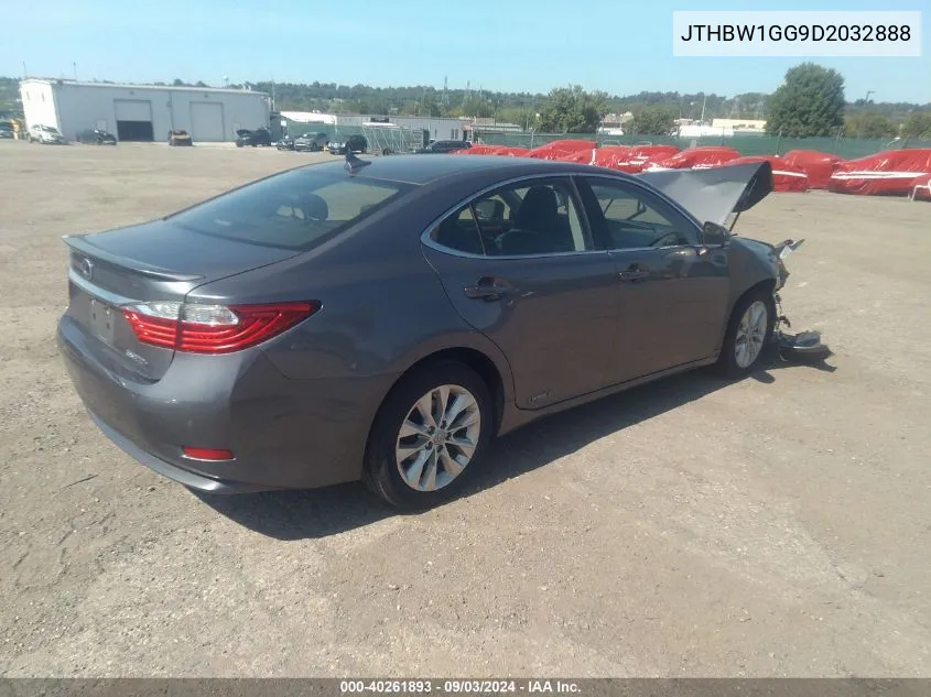 JTHBW1GG9D2032888 2013 Lexus Es 300H