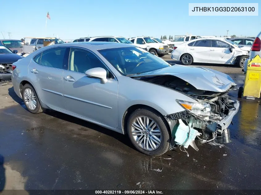 2013 Lexus Es 350 VIN: JTHBK1GG3D2063100 Lot: 40282119