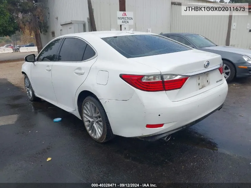 JTHBK1GGXD2011673 2013 Lexus Es 350