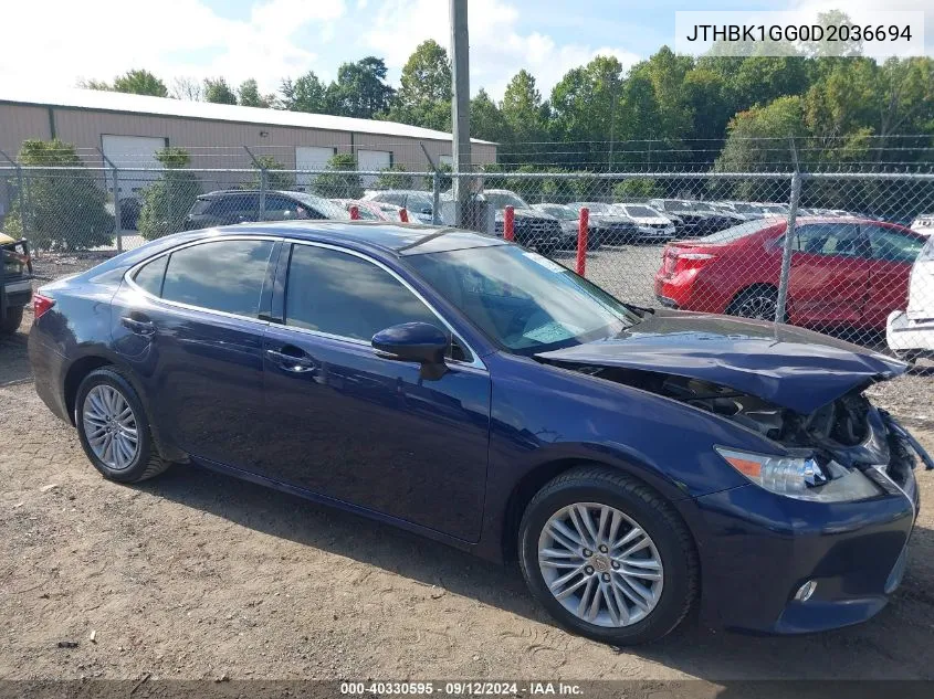 JTHBK1GG0D2036694 2013 Lexus Es 350 350