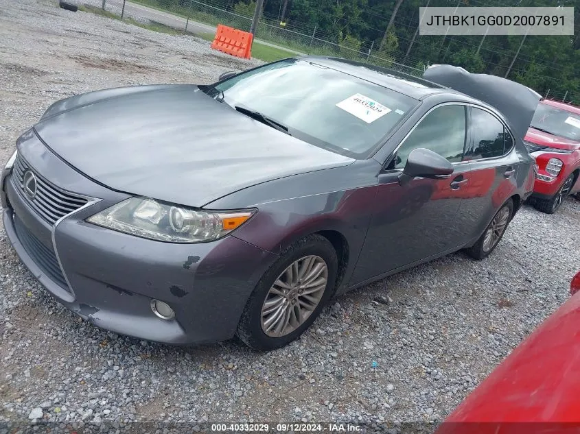 2013 Lexus Es 350 VIN: JTHBK1GG0D2007891 Lot: 40332029