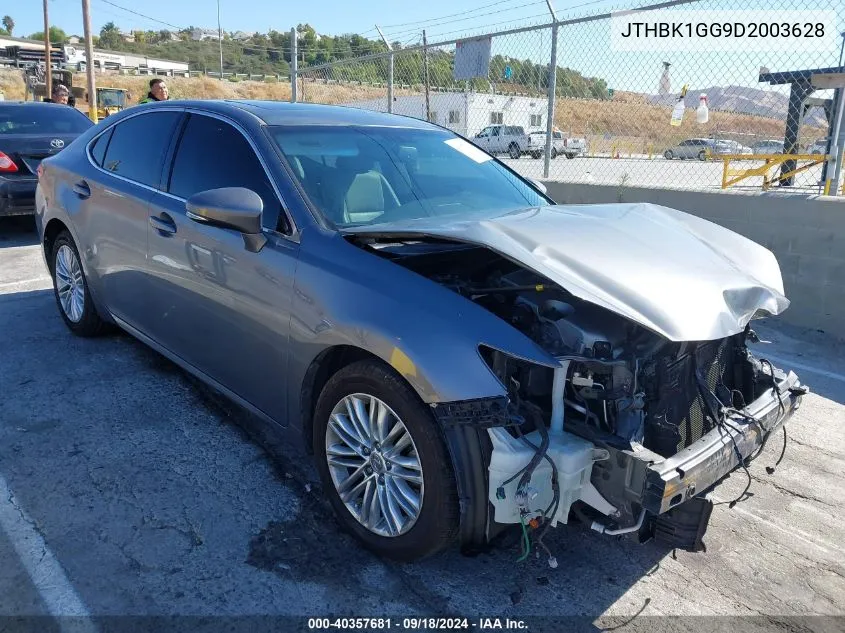 2013 Lexus Es 350 VIN: JTHBK1GG9D2003628 Lot: 40357681