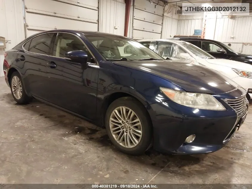 JTHBK1GG3D2012132 2013 Lexus Es 350