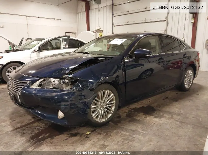 JTHBK1GG3D2012132 2013 Lexus Es 350