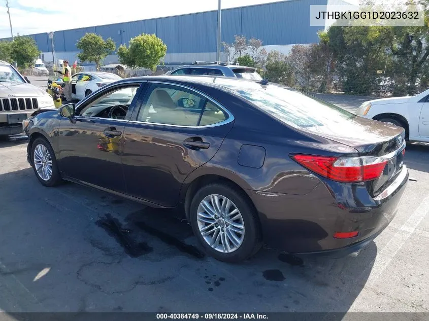 2013 Lexus Es 350 VIN: JTHBK1GG1D2023632 Lot: 40384749