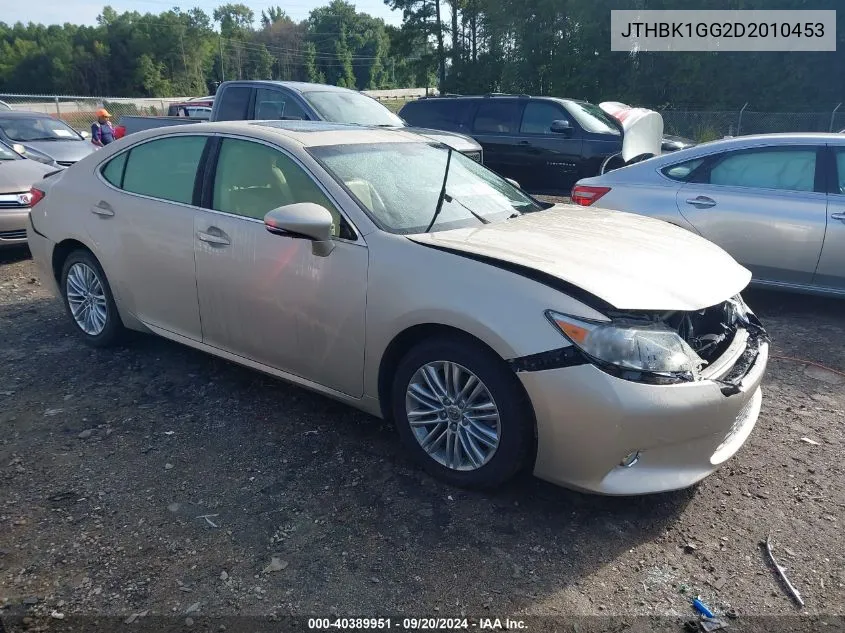 2013 Lexus Es 350 VIN: JTHBK1GG2D2010453 Lot: 40389951