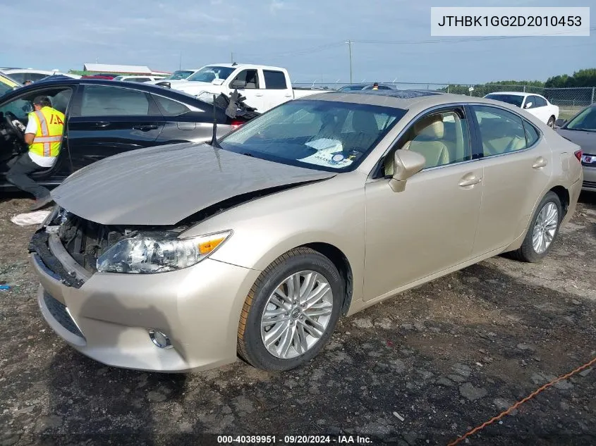 JTHBK1GG2D2010453 2013 Lexus Es 350