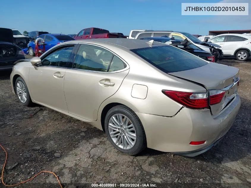 2013 Lexus Es 350 VIN: JTHBK1GG2D2010453 Lot: 40389951