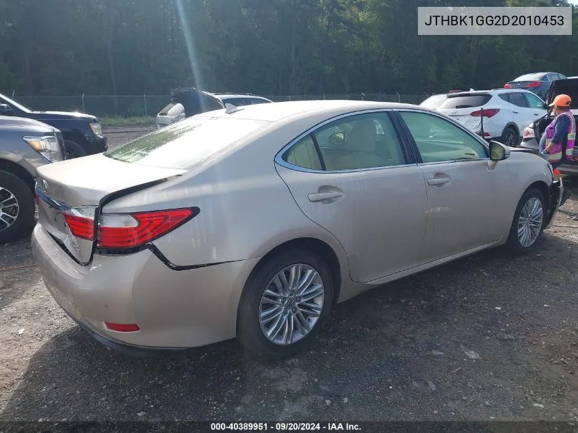 JTHBK1GG2D2010453 2013 Lexus Es 350