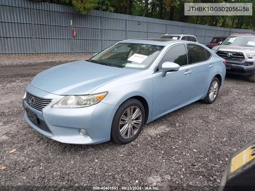 JTHBK1GG5D2056858 2013 Lexus Es 350