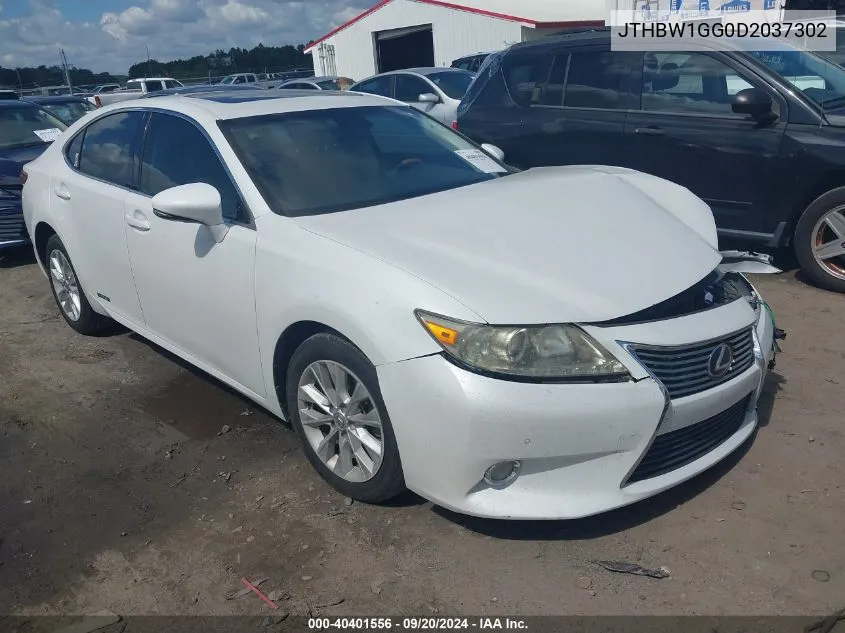 2013 Lexus Es 300H VIN: JTHBW1GG0D2037302 Lot: 40401556