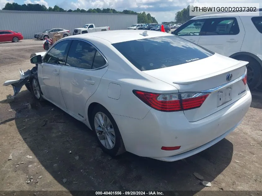 2013 Lexus Es 300H VIN: JTHBW1GG0D2037302 Lot: 40401556