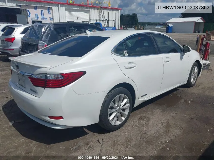 2013 Lexus Es 300H VIN: JTHBW1GG0D2037302 Lot: 40401556