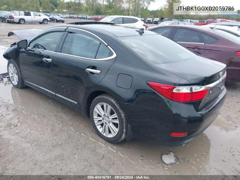 JTHBK1GGXD2059786 2013 Lexus Es 350