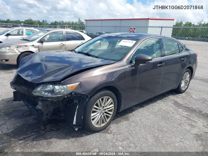 2013 Lexus Es 350 VIN: JTHBK1GG6D2071868 Lot: 40425148