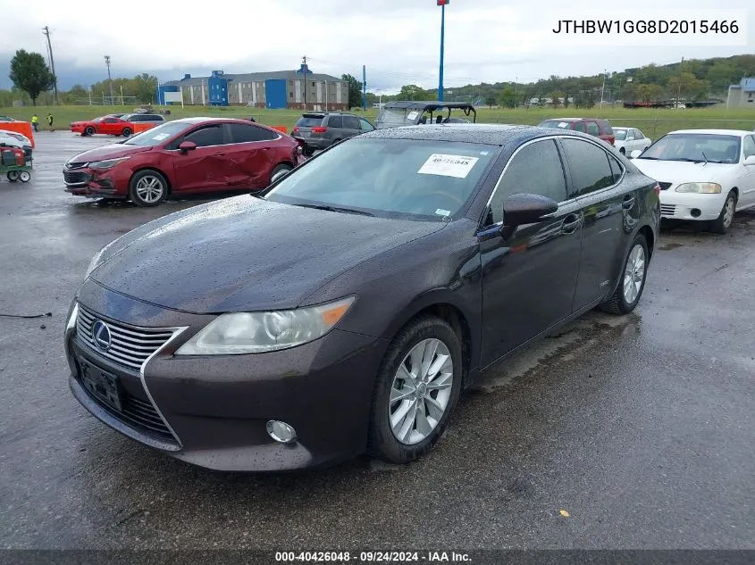 2013 Lexus Es 300H VIN: JTHBW1GG8D2015466 Lot: 40426048