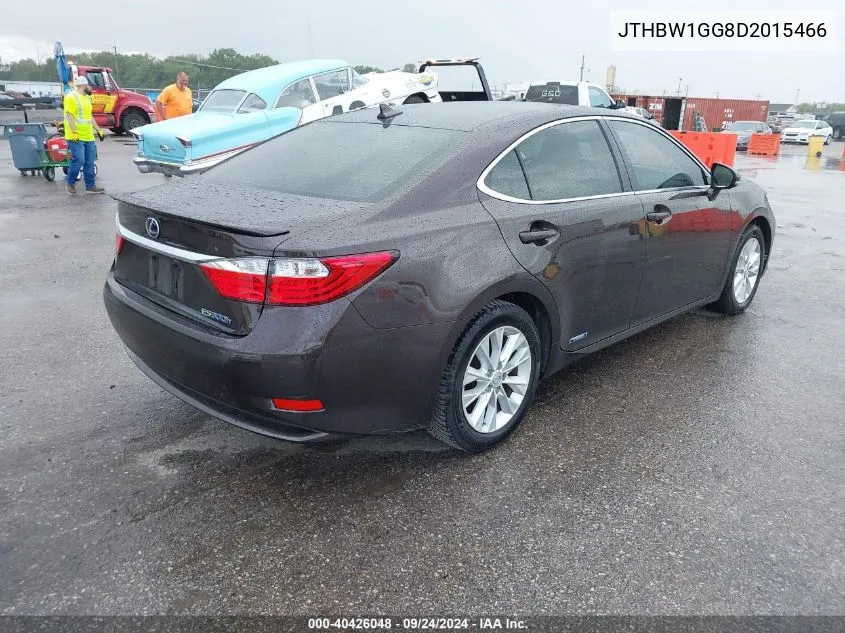 2013 Lexus Es 300H VIN: JTHBW1GG8D2015466 Lot: 40426048