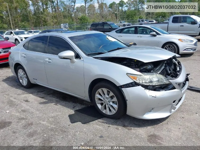 2013 Lexus Es 300H VIN: JTHBW1GG8D2037032 Lot: 40432610