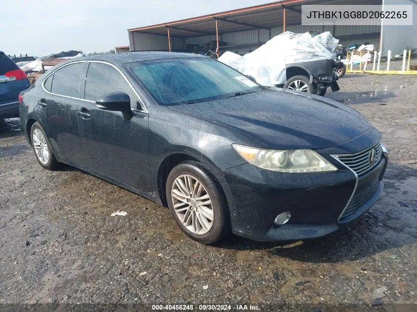 JTHBK1GG8D2062265 2013 Lexus Es 350