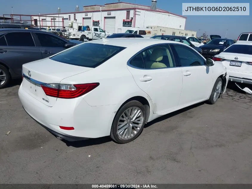 JTHBK1GG6D2062510 2013 Lexus Es 350