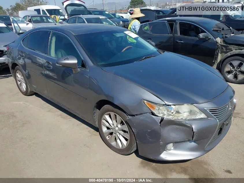 JTHBW1GGXD2020586 2013 Lexus Es 300H